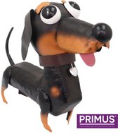 Primus| Bobble Buddies| Beelden & figuren| Darcey the Dachshund| Teckel| Metaal Handgemaakt| Beweegbare Kop en Staart| Cadeau