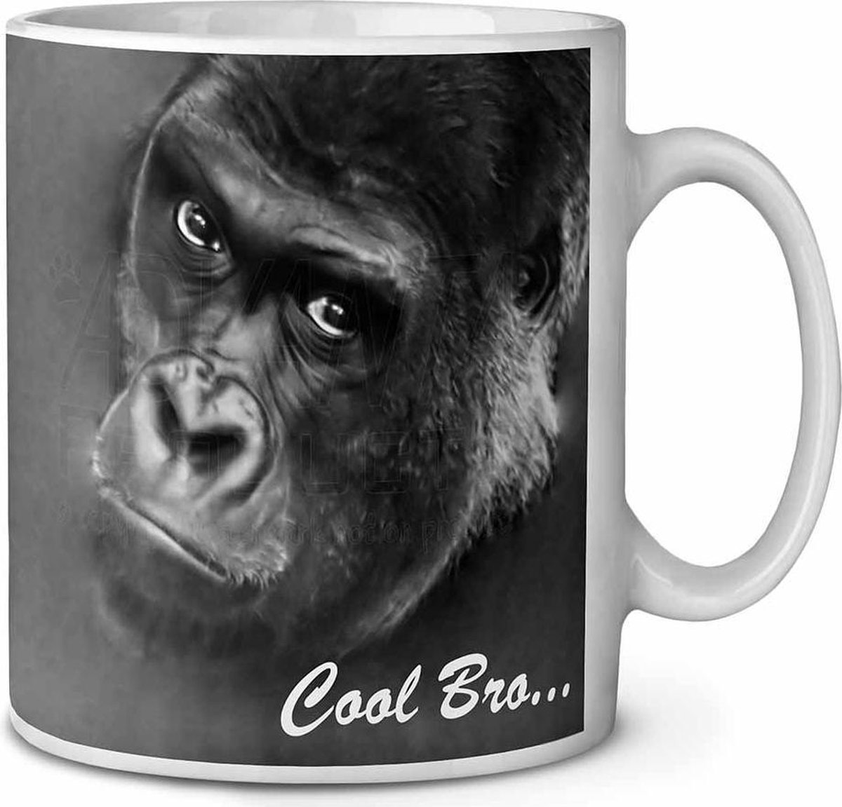 Gorilla Koffie-thee mok 420 ML