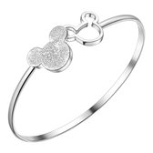 Armband Bangle - Mickey Mouse - 925 sterling - Zilver