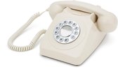 GPO 746 Retro klassieke vaste telefoon - met druktoetsen - ivoor