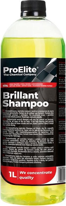 Pro Elite brillant auto shampoo