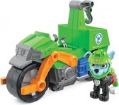 motor Paw Patrol Rocky 10 cm groen 2-delig