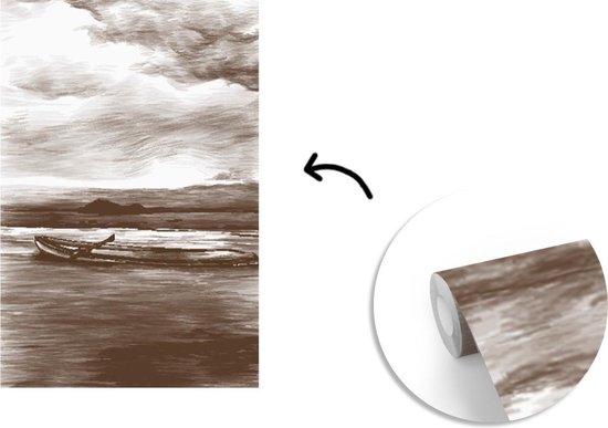 Papier Peint - Papiers Papier peint photo Bateau - Air - Water - Largeur 155 cm x Hauteur 240 cm