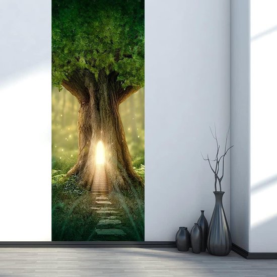 Deursticker Medusa 91x211 cm kopen