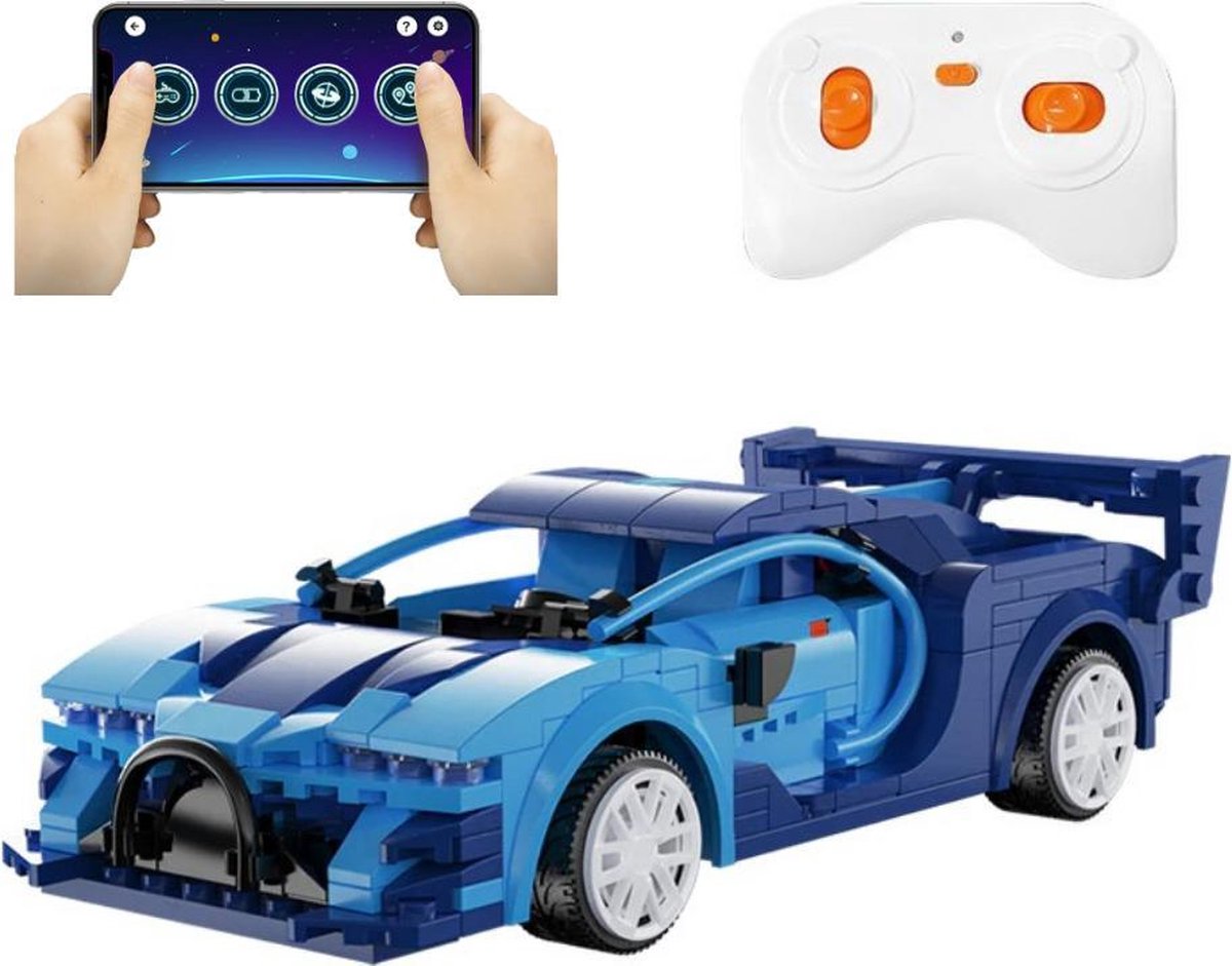 AQXONG RC Stuntauto – 2,4GHz 4WD – 360° Rotatie & Driften – Met Bewegingsdetectie & Muziek – Incl. 2 Afstandsbedieningen – Vanaf 6 Jaar