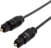 Toslink kabel 100cm 1 meter Gold Plated Optical audio cable Male-Male / HaverCo