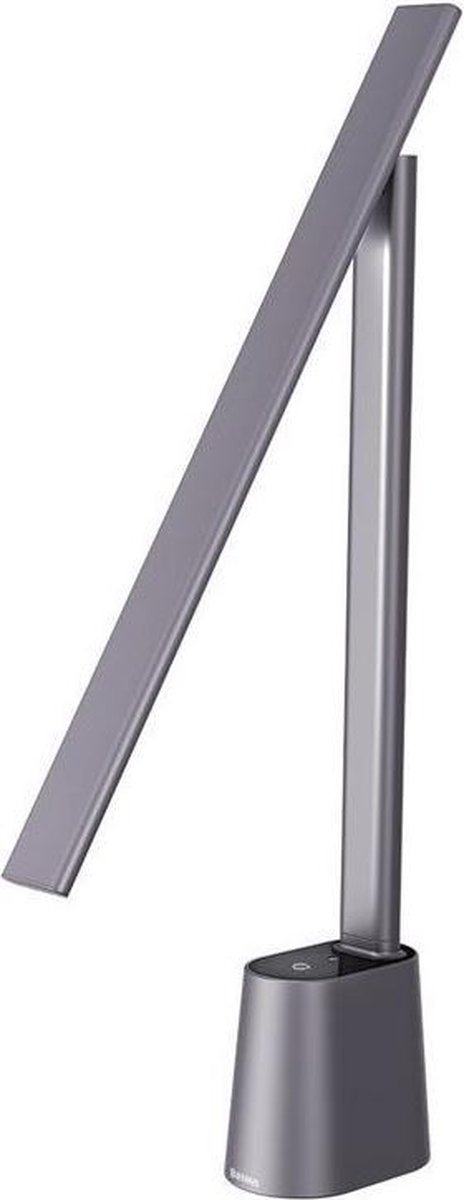 Baseus - Verstelbaar Bureaulamp LED - Automatisch/Handmatig Dimbaar - Wit en Warm Licht - Grijs