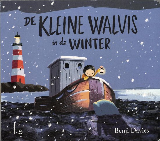 De kleine walvis in de winter