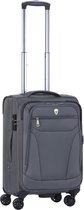 Cambridge 365 XL Handbagage Koffer - 56cm met TSA-slot – Expander – Voorvakken - Grijs