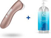 Satisfyer Pro 2 - Clitorisstimulator + EasyGlide Waterbasis Glijmiddel  - 1000ml
