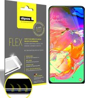 dipos I 3x Beschermfolie 100% compatibel met Samsung Galaxy A70s Folie I 3D Full Cover screen-protector