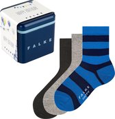 FALKE Happy Giftbox 3-Pack cadeau geschenkset Katoen Multipack Kinderen Sokken veelkleurig - Maat 23-26