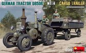 1:35 MiniArt 35317 German Tractor D8506 + Cargo Trailer Plastic kit