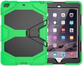 Case2go - Tablet hoes geschikt voor iPad 2021 - 10.2 Inch - Extreme Armor Case - Groen