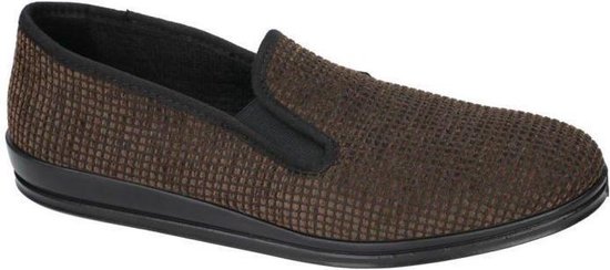 Rohde -Heren -  bruin donker - pantoffels & slippers - maat 40