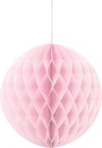 Honeycomb Bol Lichtroze 20cm