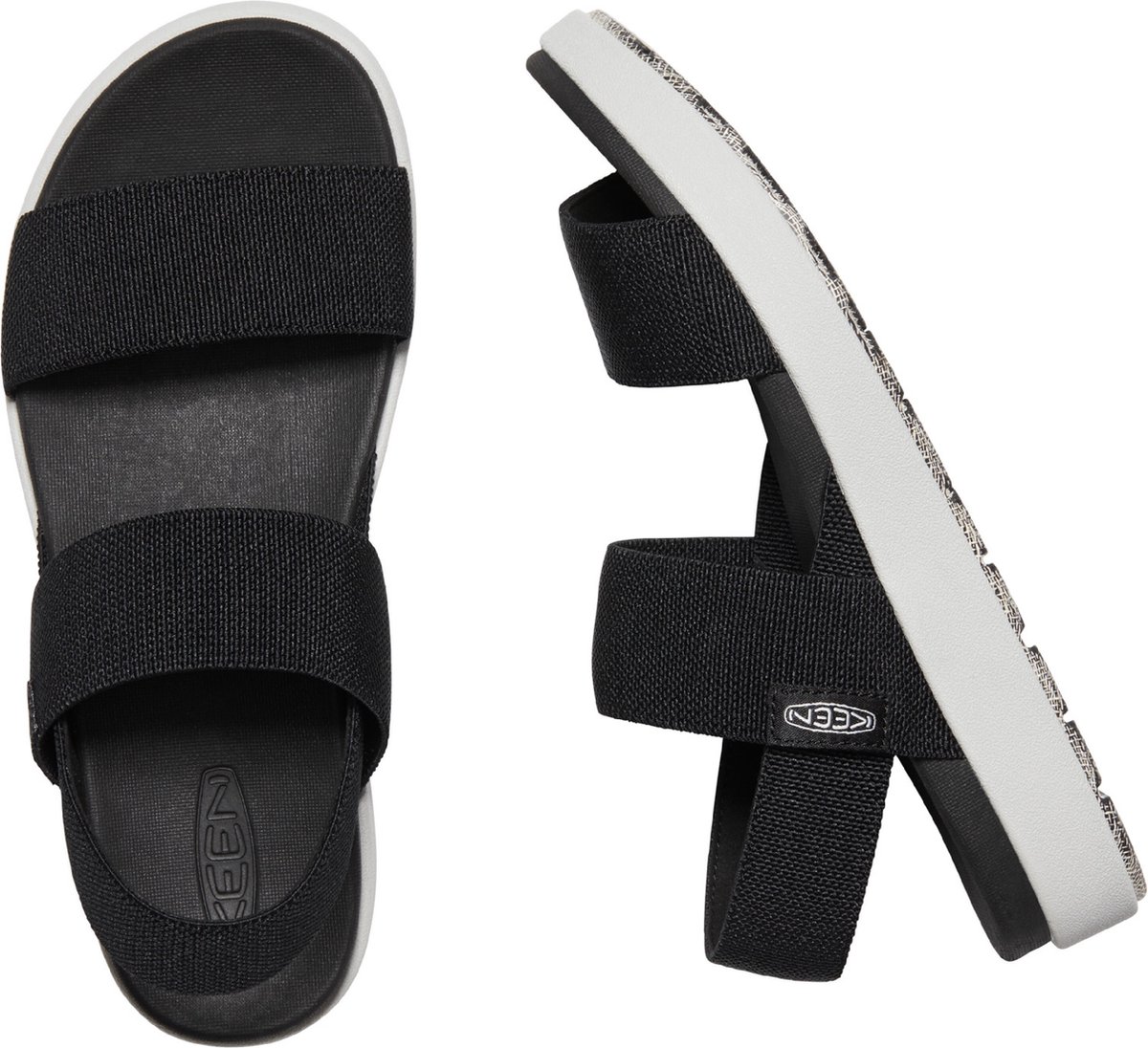 Keen ELLE BACKSTRAP - Outdoorsandalen - black/zwart Keen ELLE BACKSTRAP - Outdoorsandalen - black/zwart
