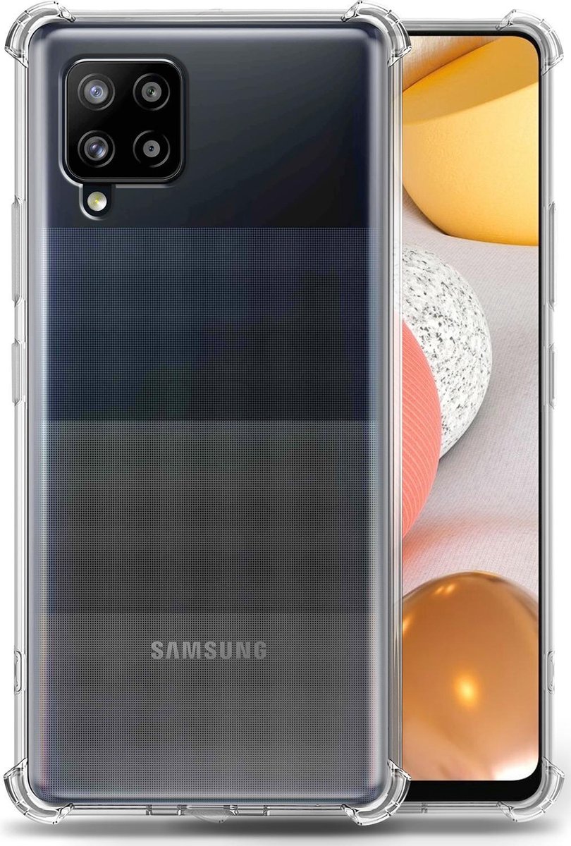Hoesje geschikt voor Samsung Galaxy A42 - Back Cover Transparant Shockproof