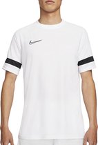 Nike Academy 21 T-shirt Mannen - Wit/Zwart - L