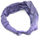 Fashtival | Haarband Hippie Paars | Elastisch | Acid wash | Bandana | Purple Pippa