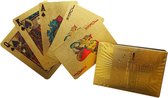 Gouden Speelkaarten - Waterdicht - Gouden Kaarten - Vouwbestendig - Goud