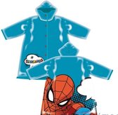 Marvel Regenjas Spider-man Jongens Pvc/polyester Blauw Mt 8