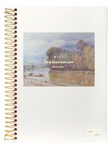 D5347-1 Kalpa Notitieboek spiraal Impressionisten Rivier