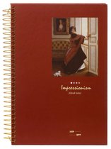 D5347-3 Kalpa Notitieboek spiraal Impressionisten Dame