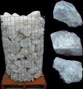 Bergkristal Ruw Groot - B-Kwaliteit - Groothandel Partij Stenen/Stukken van 0,5 tot 4kg - 100KG