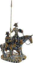 Decoratieve figuren DKD Home Decor Don Quijote Hars (22 x 15 x 23 cm)
