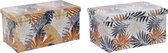 Opvouwbare doos DKD Home Decor Polyurethaan Tropisch (2 pcs) (79 x 39 x 36.5 cm)