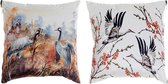 Kussen DKD Home Decor Vogels Polyester (2 pcs) (45 x 10 x 45 cm)