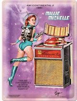 Wandbord - Millie Michelle - Jukebox Ami Continental 2 - 1961