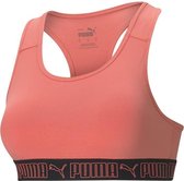 PUMA Elastic Mid Impact Sportbeha Dames - Maat S