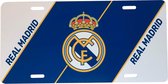 Real Madrid plaat - sign - 30 x 15 cm