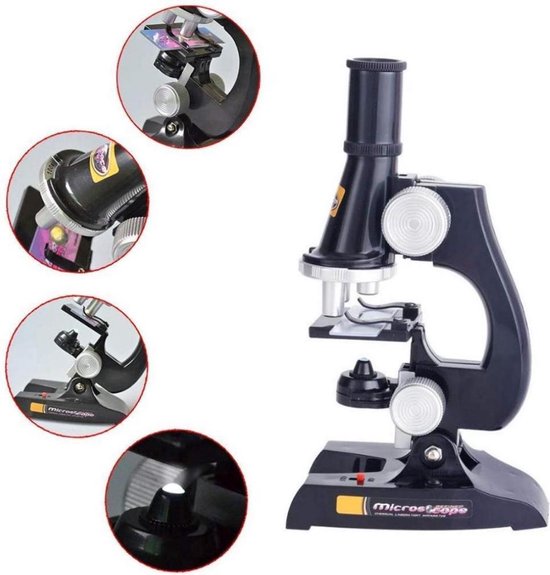 KidScope - Digitale Microscoop Kit Voor Kinderen - 2Inch IPS HD Scherm Ultra Hd 800x Zoom Kindermicroscoop Blauw