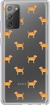 Smartphonebooster Telefoonhoesje - Back Cover - Geschikt Voor Samsung Galaxy Note20
