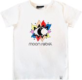 Moon Rebel  T-shirt wit 122/128