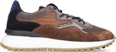 Floris Van Bommel 16339 Lage sneakers - Heren - Cognac - Maat 38