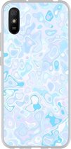 Smartphonebooster Telefoonhoesje - Back Cover - Geschikt Voor Xiaomi Redmi 9A - Blue En Blue