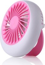 BD-812 Mini draagbare draagbare USB-ventilator (roze)