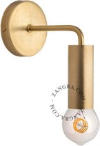 Zangra messing wandlamp