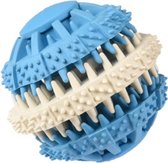 Flamingo Rubber Dental Bal Fun 6Cm - Blauw