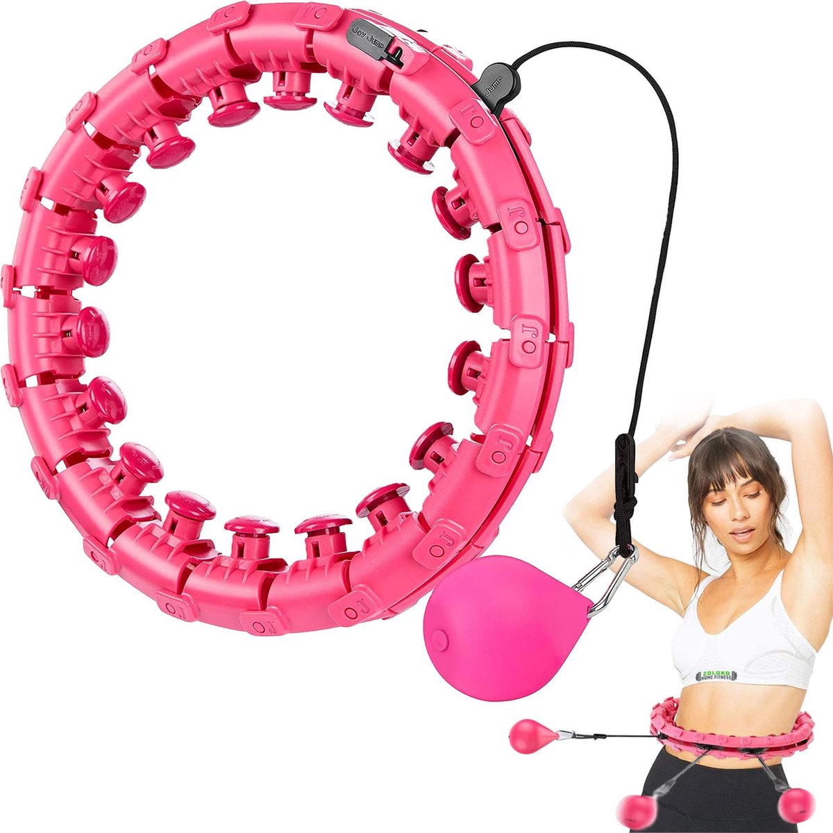 Smart Hula Hoop Fitness - Hula Hoop lesté pour Adultes et Enfants -  Bodyhoop lesté 