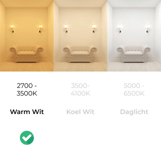 Osram LED E27 - 8.5W (60W) - Warm Wit Licht - Niet Dimbaar