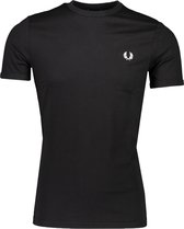 Fred Perry T-shirt Zwart  - Maat XL - Heren - Herfst/Winter Collectie - Katoen