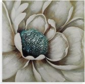 Schilderij Flor Canvas (2,8 x 80 x 80 cm)