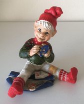 3 Gardsnisser Boy Tinkers Heart (H 7cm)