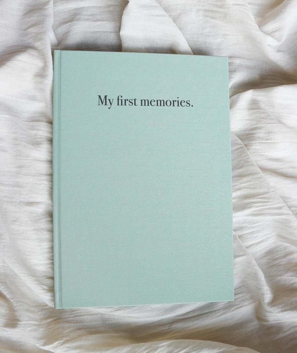 My first memories - invulboek Sage