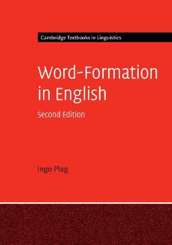 Word-Formation in English - cover